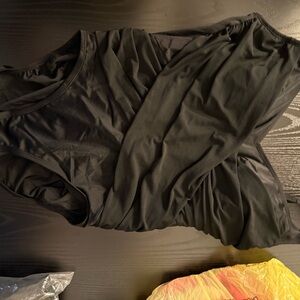 Longitude Black One Piece Swimwear